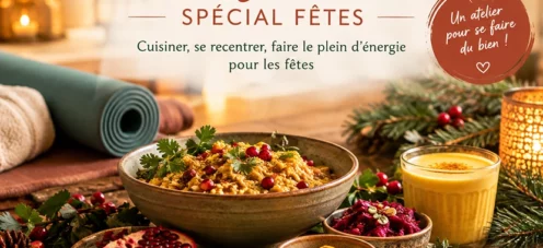🎄 ✨ YOGA & CUISINE ĀYURVÉDIQUE — SPÉCIAL FÊTES ✨ 🎄
